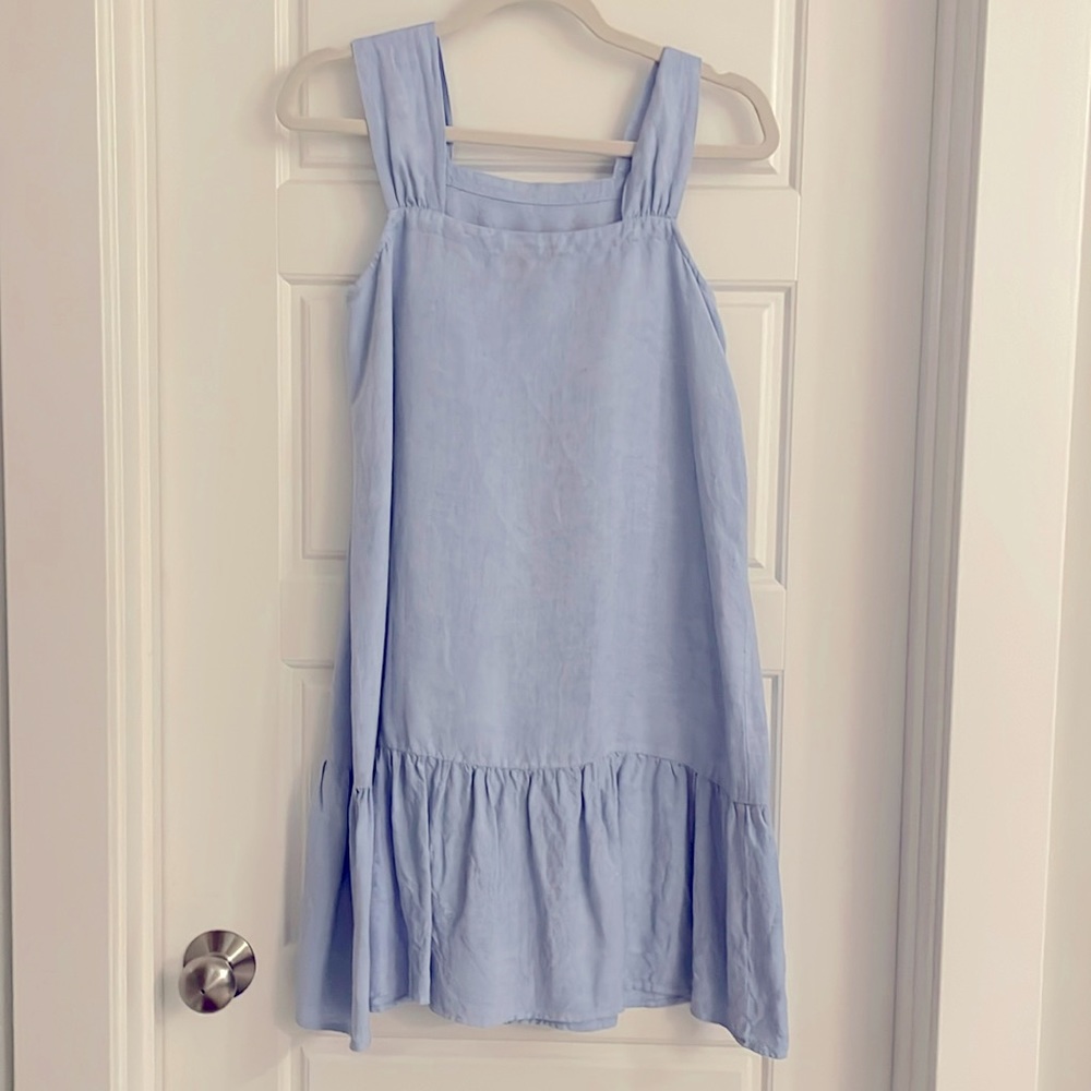 Blue loft dress